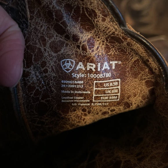 Ariat Cowboy Boots. Women’s size 8.5 - Picture 6 of 7
